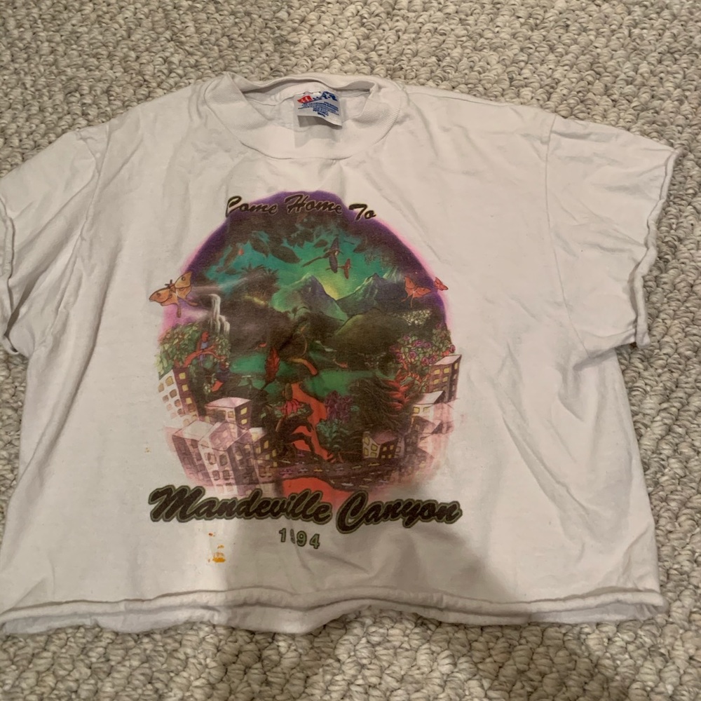 Cropped tee